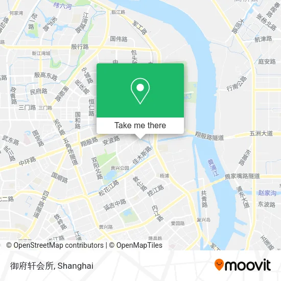 御府轩会所 map