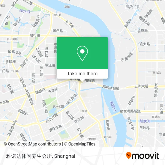 雅诺达休闲养生会所 map