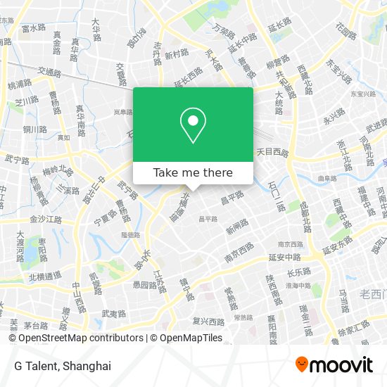 G Talent map