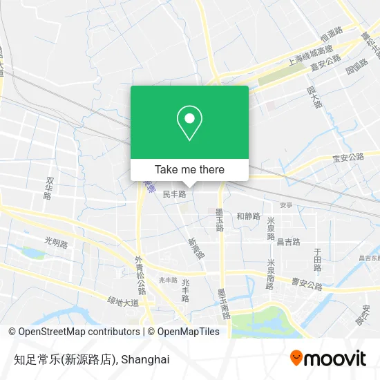 知足常乐(新源路店) map