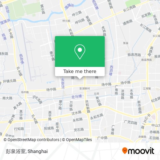 彭泉浴室 map