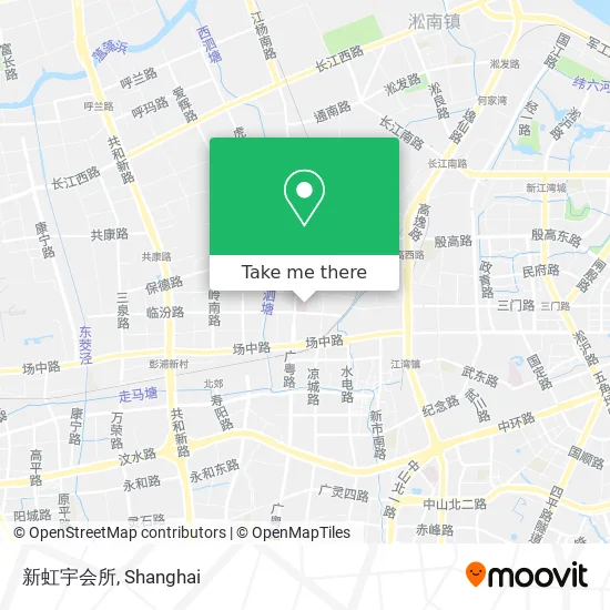 新虹宇会所 map