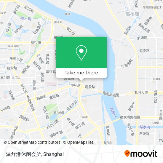 温舒港休闲会所 map