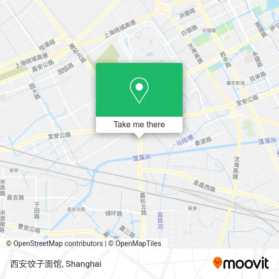 西安饺子面馆 map