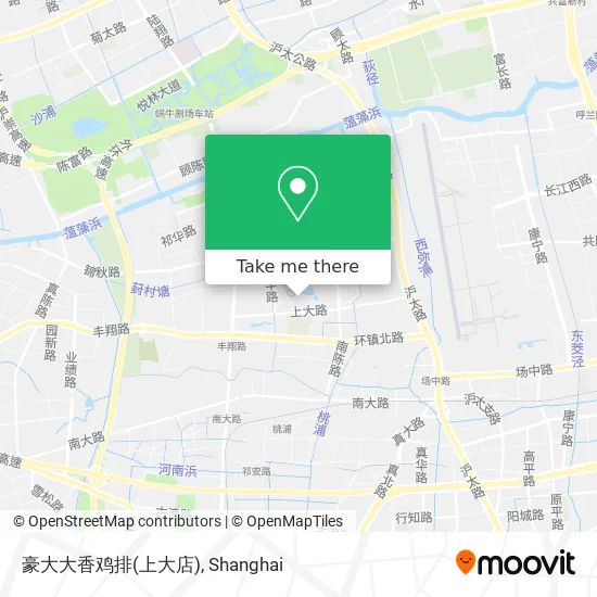豪大大香鸡排(上大店) map