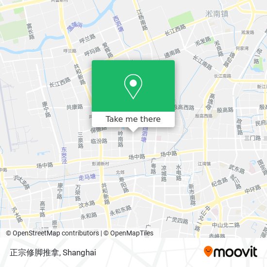 正宗修脚推拿 map