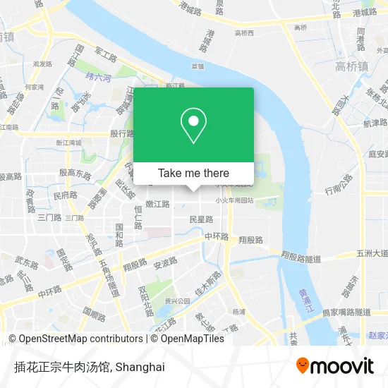 插花正宗牛肉汤馆 map