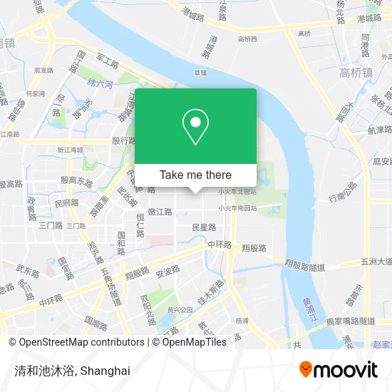 清和池沐浴 map
