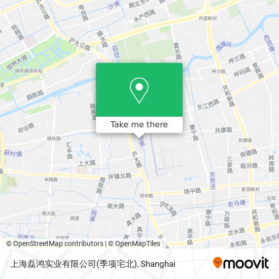 上海磊鸿实业有限公司(季项宅北) map