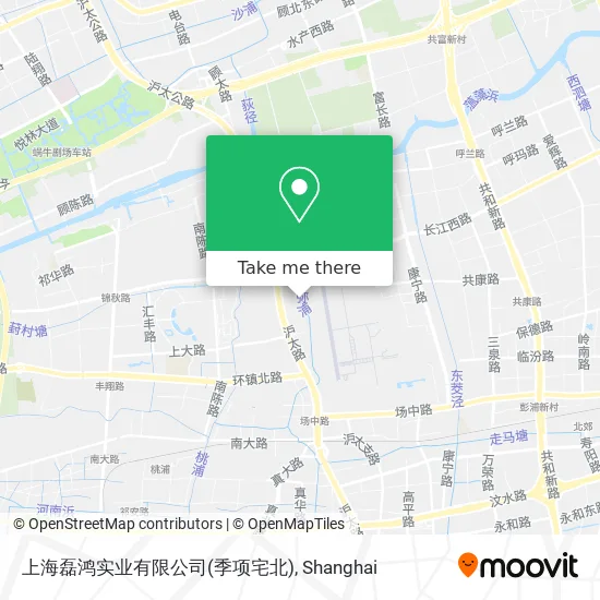 上海磊鸿实业有限公司(季项宅北) map