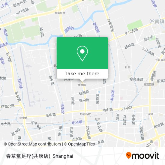 春草堂足疗(共康店) map