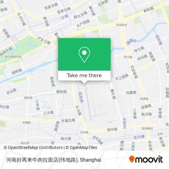 河南好再来牛肉拉面店(纬地路) map