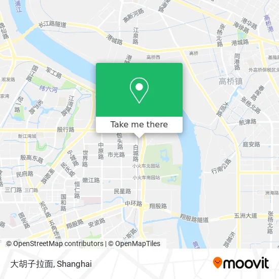 大胡子拉面 map