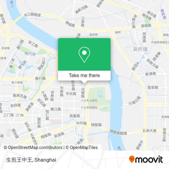 生煎王中王 map