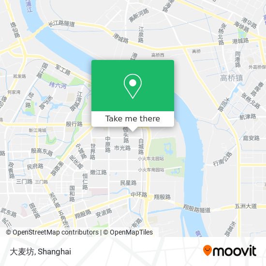 大麦坊 map