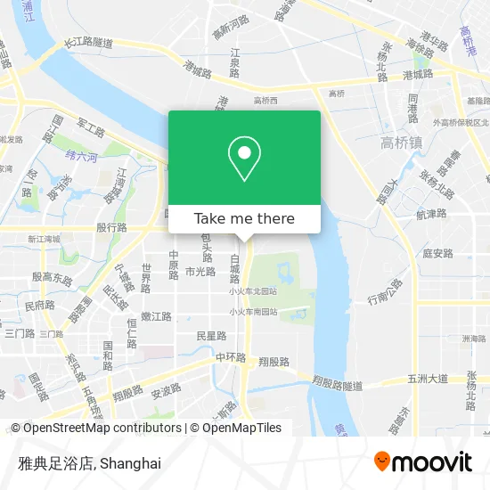 雅典足浴店 map