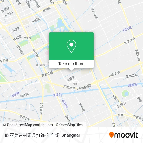 欧亚美建材家具灯饰-停车场 map