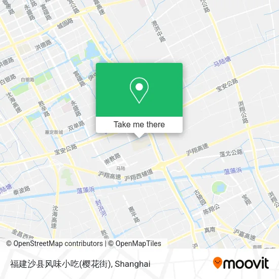 福建沙县风味小吃(樱花街) map