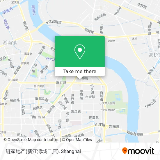 链家地产(新江湾城二店) map