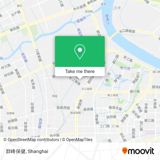 群峰保健 map