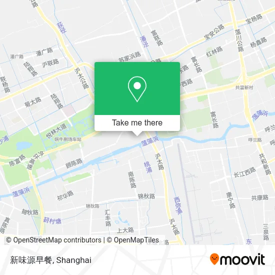 新味源早餐 map