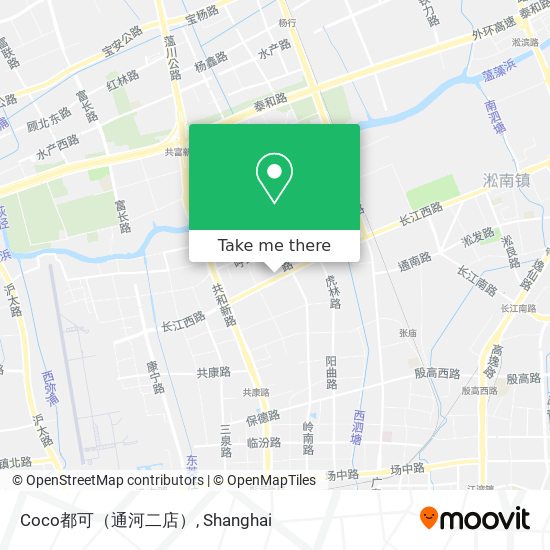 Coco都可（通河二店） map