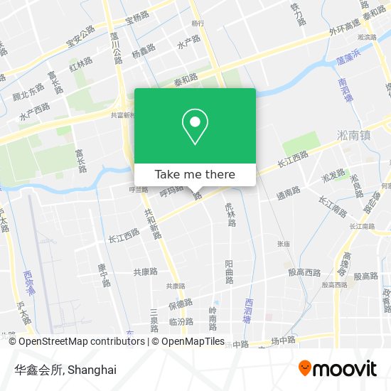 华鑫会所 map