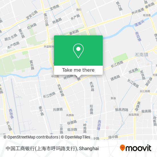 中国工商银行(上海市呼玛路支行) map