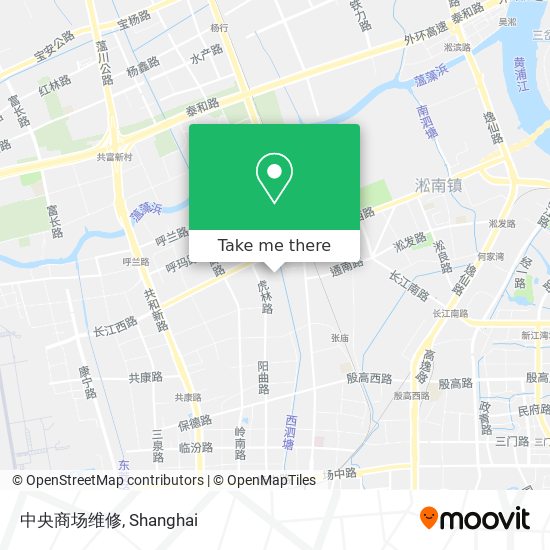 中央商场维修 map
