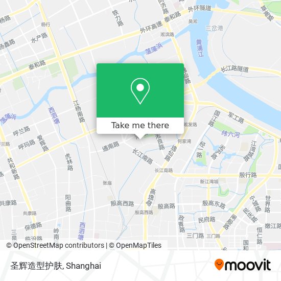 圣辉造型护肤 map