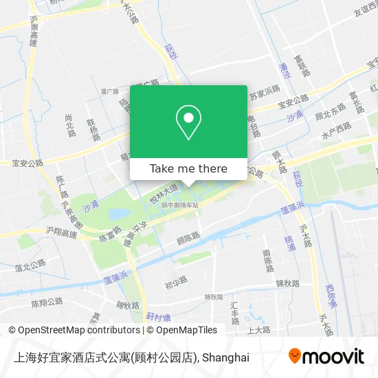 上海好宜家酒店式公寓(顾村公园店) map