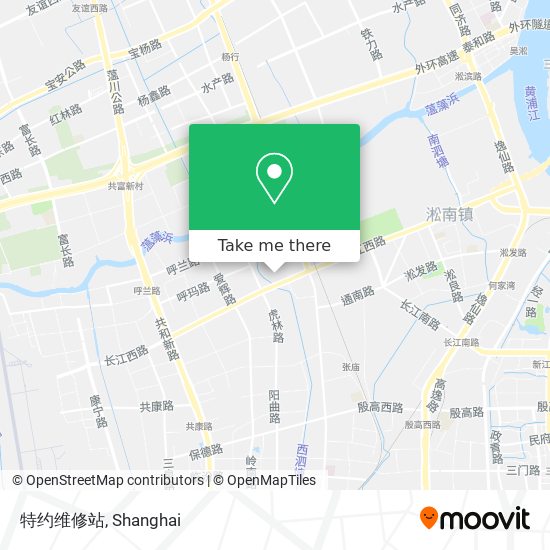 特约维修站 map
