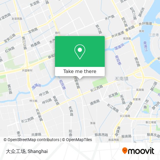 大众工场 map