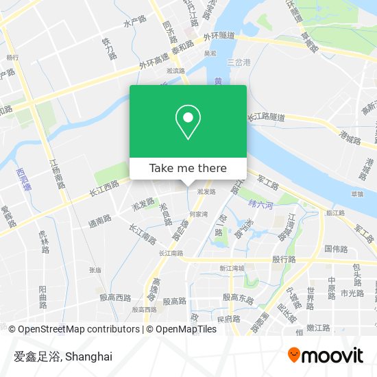 爱鑫足浴 map