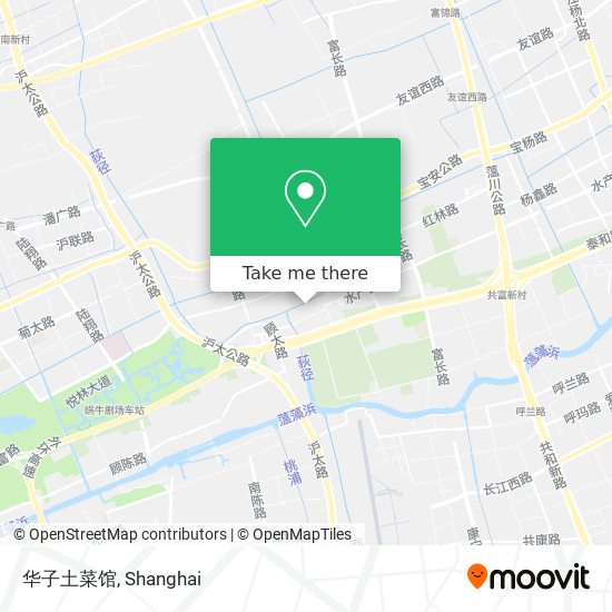 华子土菜馆 map