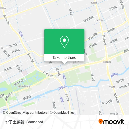 华子土菜馆 map