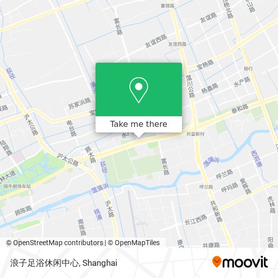 浪子足浴休闲中心 map