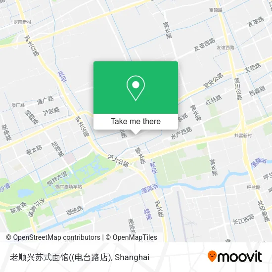 老顺兴苏式面馆((电台路店) map