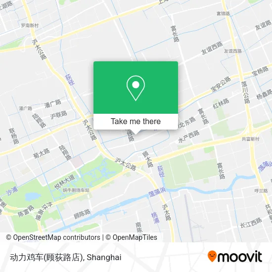 动力鸡车(顾荻路店) map
