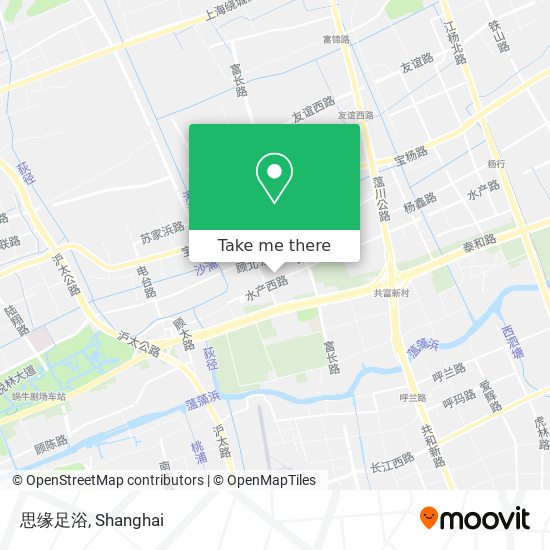思缘足浴 map