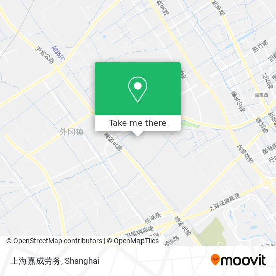 上海嘉成劳务 map