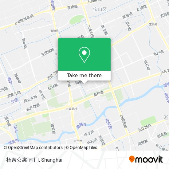 杨泰公寓-南门 map