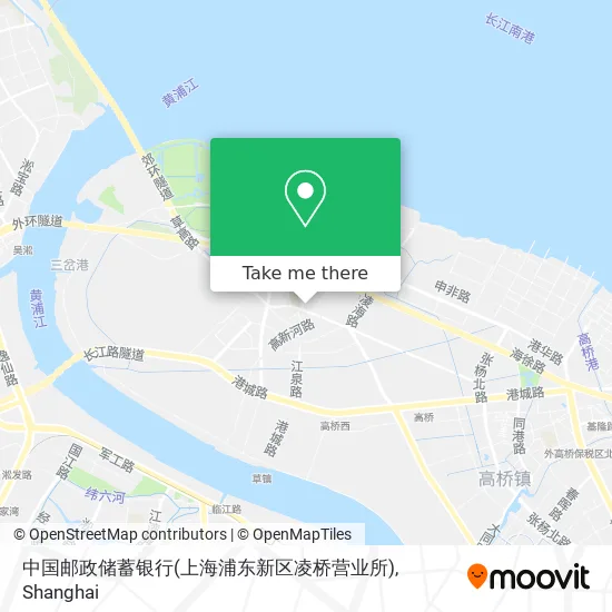 中国邮政储蓄银行(上海浦东新区凌桥营业所) map