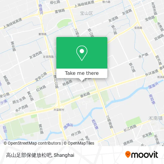 高山足部保健放松吧 map