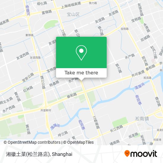 湘徽土菜(松兰路店) map