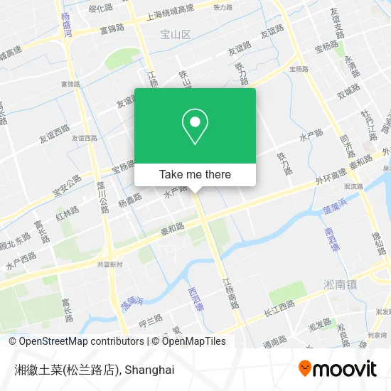 湘徽土菜(松兰路店) map