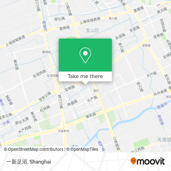 一新足浴 map