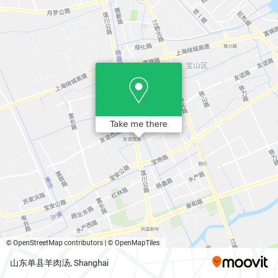 山东单县羊肉汤 map