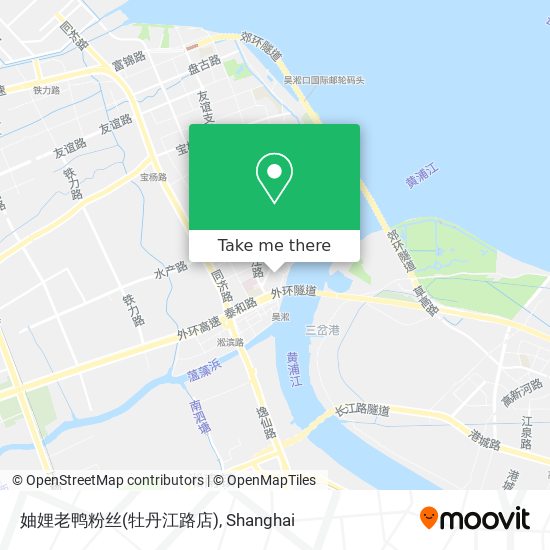 妯娌老鸭粉丝(牡丹江路店) map