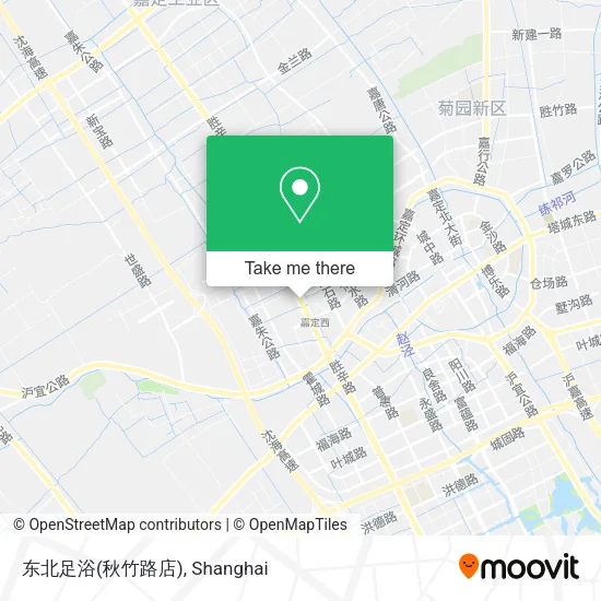 东北足浴(秋竹路店) map